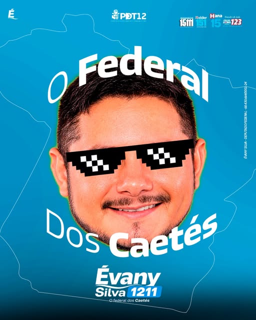 Publicação de campanha de Évany Silva